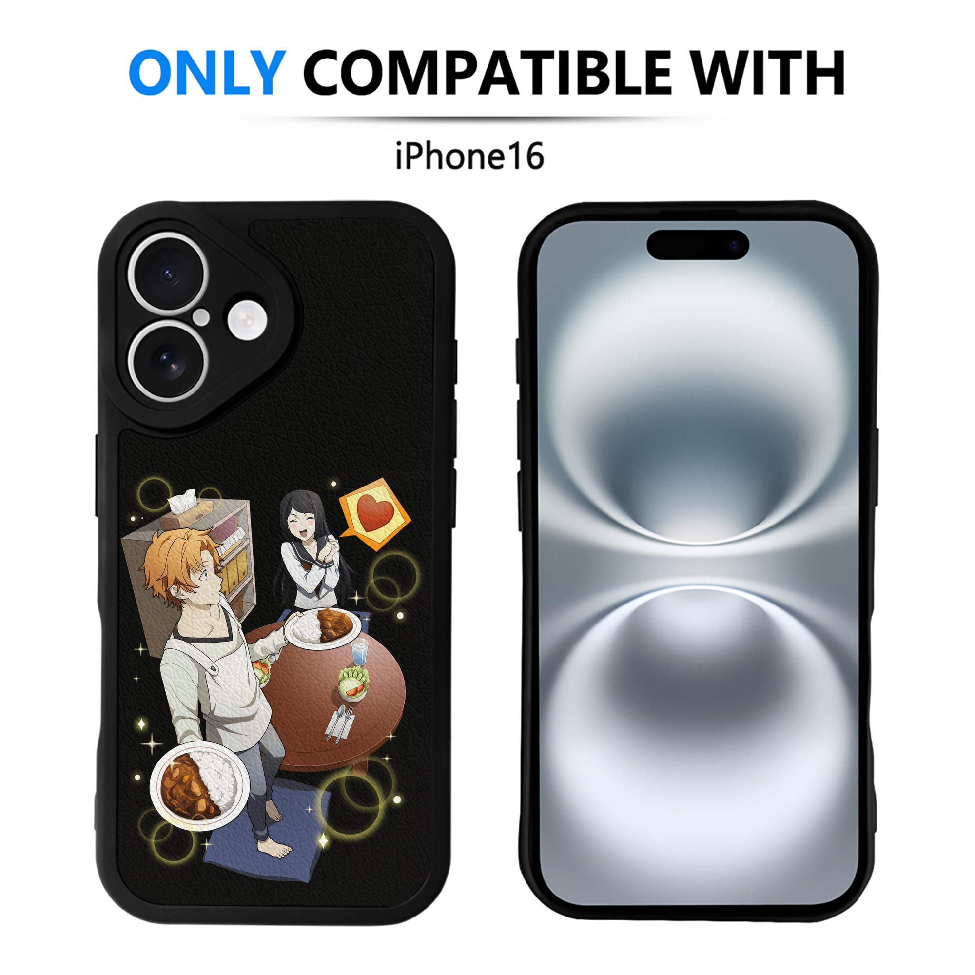（画像用） 文豪ストレイドッグス Bungo Stray Dogs 【iPhone 16シリーズ対応】シリコンスマホケース（レザー調） 材質：シリコン